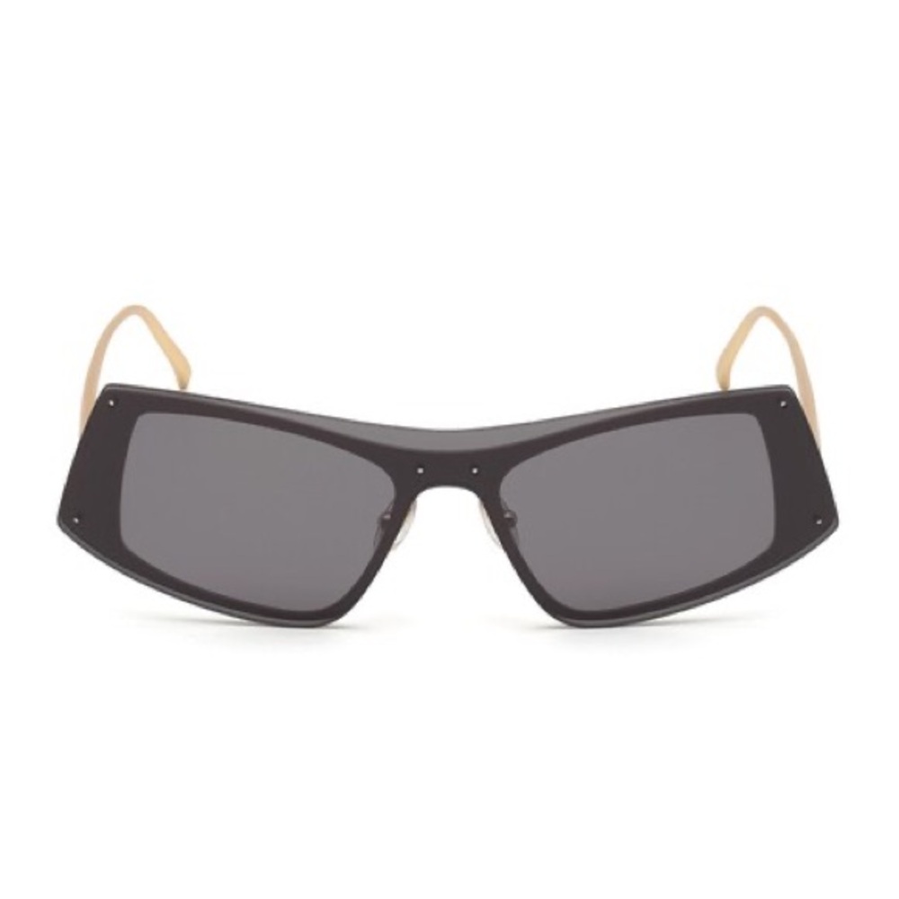 New Sportmax Black on Gold Sunglasses $415